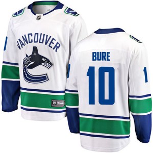 Youth Fanatics Branded Vancouver Canucks Pavel Bure White Away Jersey - Breakaway