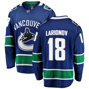 Men's Fanatics Branded Vancouver Canucks Igor Larionov Blue Home Jersey - Breakaway