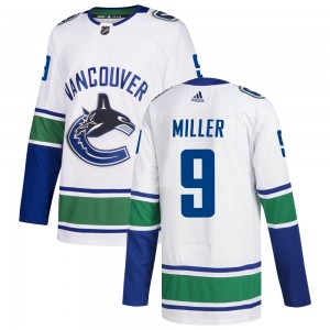 Men's Adidas Vancouver Canucks J.T. Miller White zied Away Jersey - Authentic