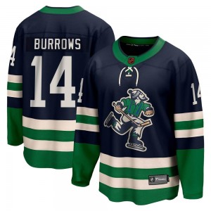 Youth Fanatics Branded Vancouver Canucks Alex Burrows Navy Special Edition 2.0 Jersey - Breakaway