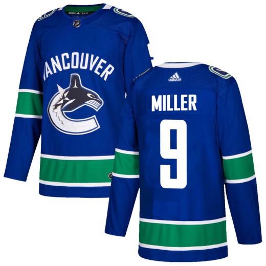Men's Adidas Vancouver Canucks J.T. Miller Blue Home Jersey Authentic